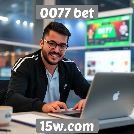 Experiência do usuário navegando no 0077 bet
