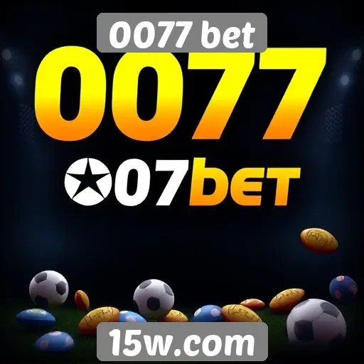 Variedade de jogos oferecidos pelo 0077 bet